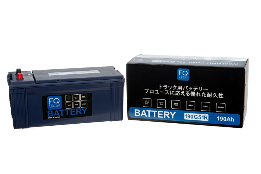 Батарея аккумуляторная FQ 190G51R 190А/ч 1100А 12В прямая полярн. выносные (Азия) клеммы